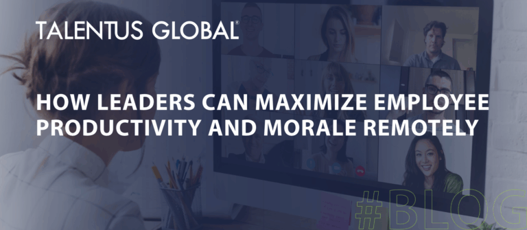 How Leaders Can Maximize Employee Productivity and Morale Remotely